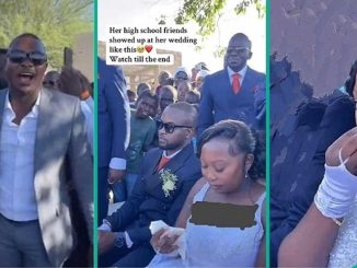 Bride Sheds Tears of Joy as High School Friends Gift Her 10,000 Namibian Dollars, Video Trends