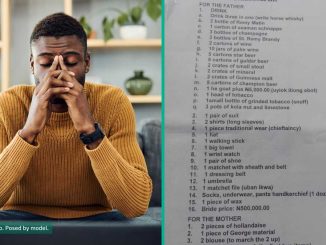 Nigerian Man in UK Cancels Wedding Plans as Items on Bride Price List Cost N3.5m, Photos Emerge