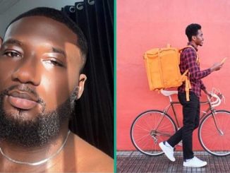 Nigerian Man Emotional after Seeing Long Lost Secondary School Friend Working as Delivery Rider