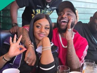 Videos, Pics of Davido and Chioma’s PDA As They Storm Las Vegas in Style With OBO’s Team Trend