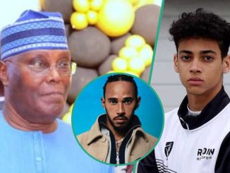 Ugo Ugochukwu: Atiku Reacts as Nigerian Teenager Dubbed Next Lewis Hamilton Wins 2024 FIA World Cup