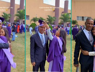 UNIBEN Graduate and Her Father Melt Hearts With Lovely Video, Many React as Clip Trends