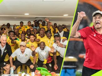 Rohr Attacked, Benin Players Held at Stadium After AFCON 2025Q Draw in Libya: Video