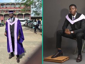 UNIBEN First Class Graduate Shares How He Could Not Afford To Attend University, Inspires Many