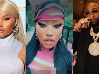 Reactions trail video of Nicki Minaj speaking pidgin to Davido