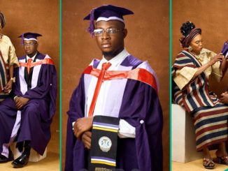 UNIBEN Graduate Writes Love Letter to His Mum, Says His Father Abandoned Them When He Was a Baby