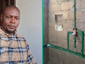 Anambra Plumber Becomes Viral Sensation over His Clean and Neat Job, People Search for His Contact