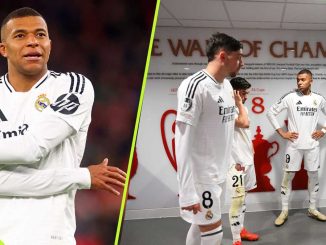 Awkward Tunnel Moment Highlights Mbappé’s Struggles at Real Madrid After Liverpool Defeat
