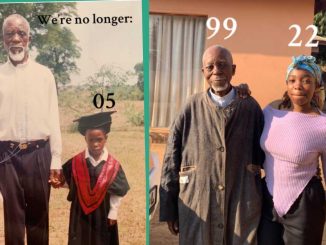 Man Who Attended Granddaughter's Nursery School Graduation at 82 is Now 99 Years Old As She Turns 22