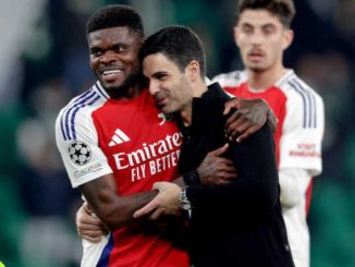 Mikel Arteta Excited with Thomas Partey's Consistency After Sporting Win