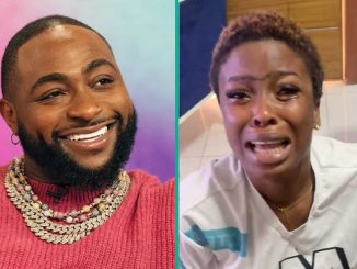 Davido: Nigerian Lady Breaks Down, Cries Uncontrollably After OBO Followed Her on Instagram