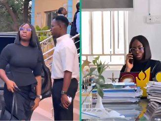Godfrey Okoye University Best Student Acts as One-Day Vice Chancellor, Carried around in Convoy