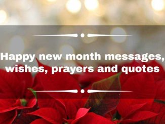 100+ happy new month messages, wishes, prayers and quotes for your loved ones