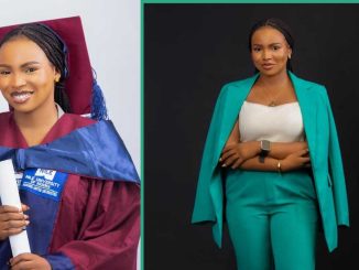 Nile University Lady Graduates With First Class After Studying 4 Hours Daily