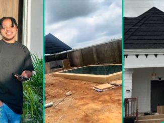 Man Builds Beautiful House with BUA Cement, it has Swimming Pool, Classy Interior