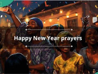 Happy New Year prayer for your partner, family and friends