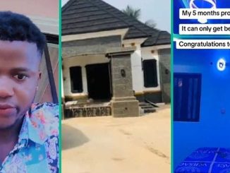 Man Shows Off His Magnificent Bungalow Built in Just 5 Months, Video Goes Viral on TikTok