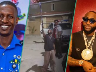 Police PRO Reacts to Video of Davido Throwing Fireworks With Family on Xmas: “He No Fit Do Anything”