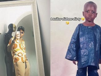 Oversized attire as a kid inspires man to become a tailor (IMAGES)