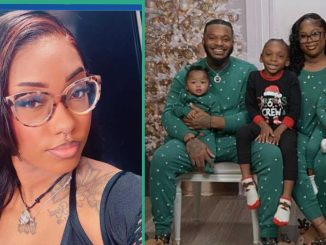 Lady Criticizes Baby's Father And Partner For Leaving Son Out of Matching PJ For Christmas Photo