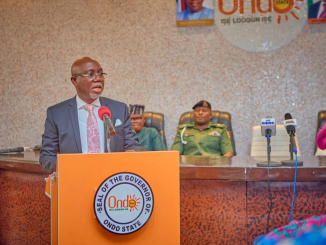 Aiyedatiwa Launches Armed Forces Remembrance Day Emblem In Ondo