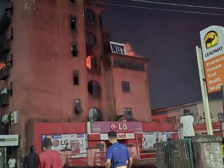 BREAKING: JFM building in Delta on fire