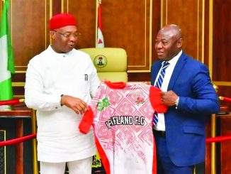 Gov Uzodimma Donates 3 Brand New Buses To Heartland FCs