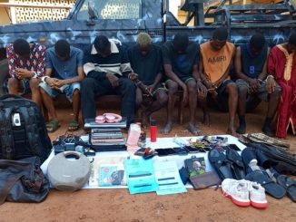 Police Arrest Dismissed Soldier, 7 Others For Alleged Armed Robbery