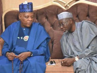 Shettima Leads Powerful Delegation On Condolence Visit To Gov Namadi Over Death Of Mother, Son