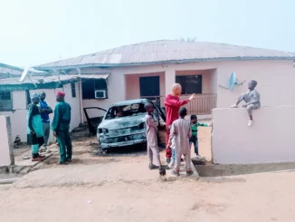 Suspected arsonists set fire on palace, properties of Kogi self acclaimed monarch