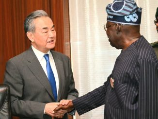 Tinubu Hosts Chinese Foreign Minister Wang Yi At Aso Rock