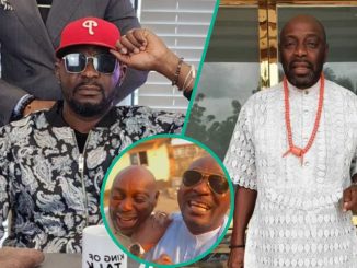 Baba Dee Recounts Segun Arinze Stopping Highway Robbery After Robbers Recognised Him: “Black Arrow”