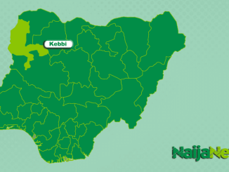 Map of Kebbi State, Nigeria