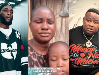 Burna Boy and Cubana Chiefpriest alleged baby