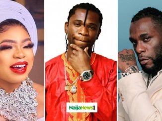 'It Is Enough' - Bobrisky Writes Open Letter To Burna Boy, Asks Him To Release Speed Darlington