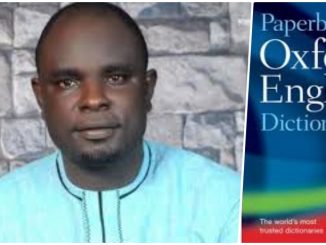 My Contribution In Listing Of Nigerian Words In Oxford English Dictionary(OED)--Dr. Ugwuanyi, OED Consultant