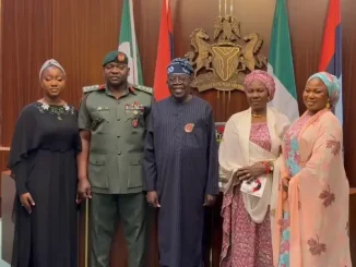Tinubu Decorates His ADC, Nurudeen Yusuf With Colonel Rank