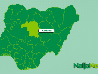 Map of Kaduna State, Nigeria