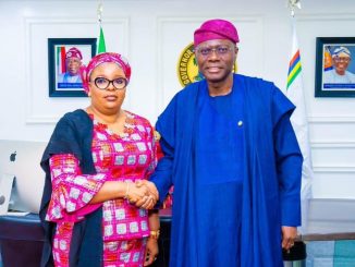 What Gov Sanwo-Olu Told New Lagos Assembly Speaker During Visit