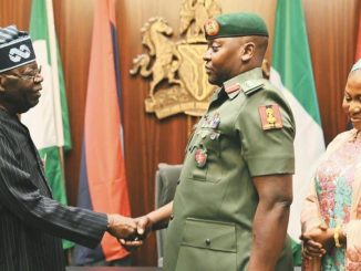 'You Will Go Places' - President Tinubu Tells His ADC On His Promotion