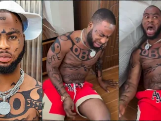 Trinity Guy in tears as Davido makes his dream come true