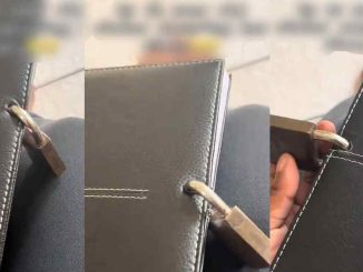 "I can buy the same padlock just to get keys" – Lady shares how her 12-year-old sister secured her diary (WATCH)