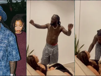 Burna Boy romantically celebrates Valentine's Day with Chloe Bailey