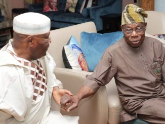 "Happy Preparations As Usual" - Wike's Aide, Others React As Atiku Visits Obasanjo Ahead Of 2027 Elections