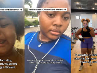 Lady Shares Her Incredible Weight Loss Journey Earning Praise From Netizens (WATCH)