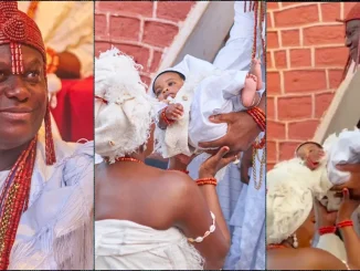 Ooni of Ife hosts grand homecoming for Olori Ashley, newborn Prince