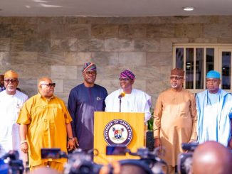 Southwest Governors Storm Lagos For Crucial Meeting