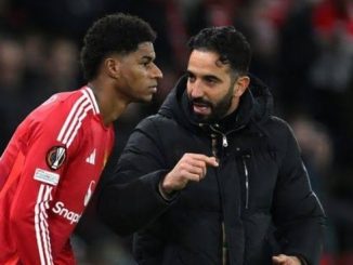 Ruben Amorim and Marcus Rashford