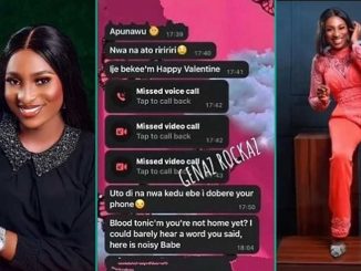 Lady Shares Chat With Romantic Igbo Man who Made Her Fall In Love, Displays Huge Credit Alert