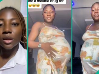 Lady Gets Pregnant For Doctor After Asking For Malaria Medicine, Video of Her Baby Bump Goes Viral